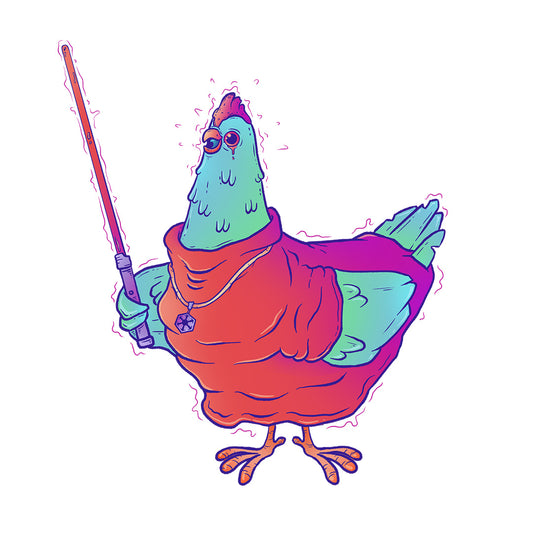 Chicken Sith Art Print